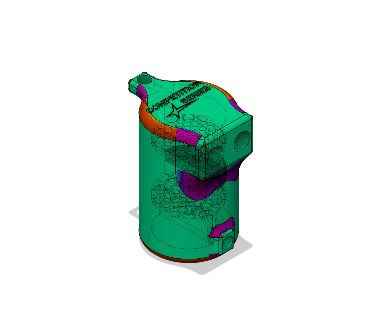 Gen 4 catch can geometry profile
