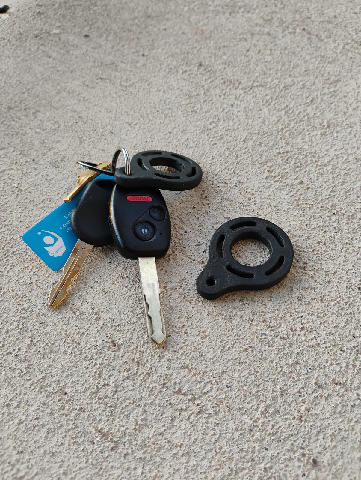 Cloudial keychain spinner