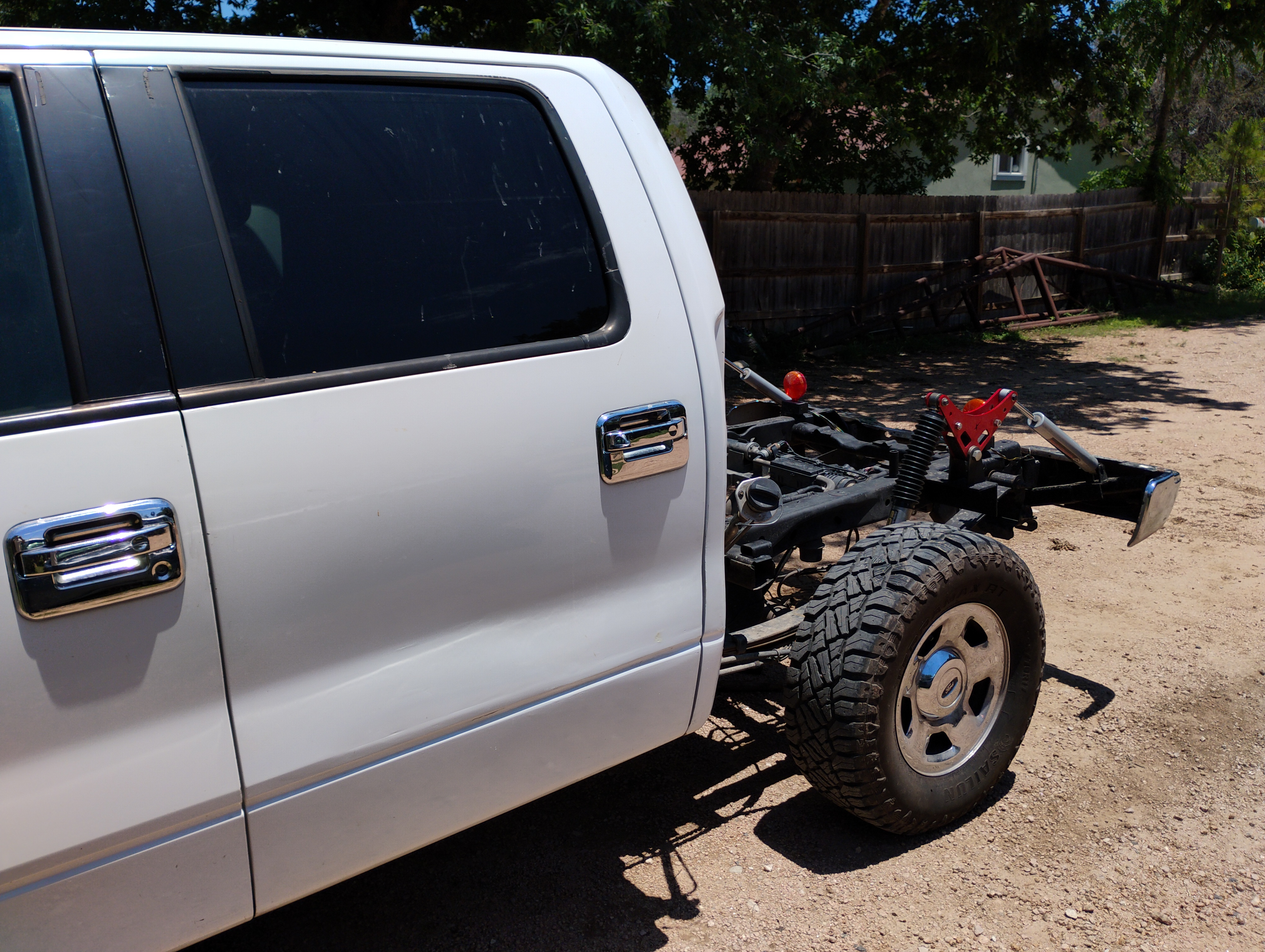 F150 post-runner pushrod suspension